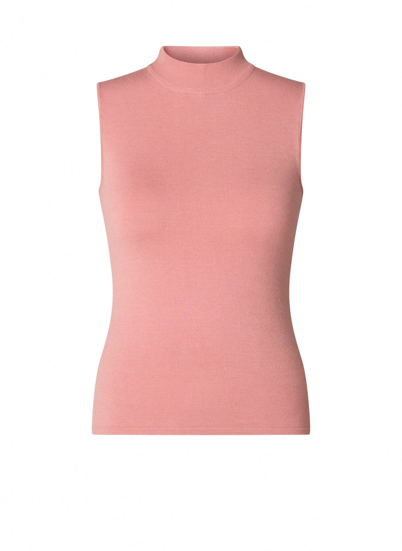 Yest Bobby vest knit in dark rose