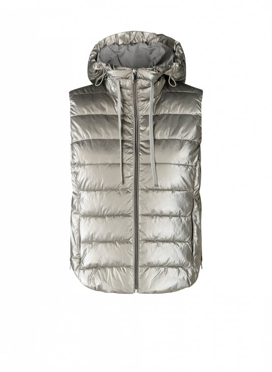 Yest Zanna outerwear bodywarmer in silver