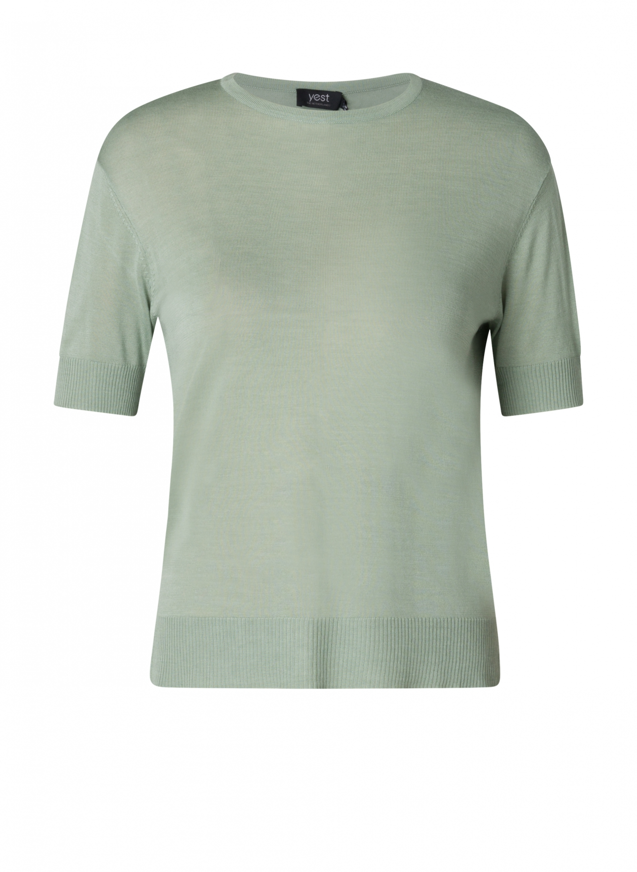 Yest Sannah light weight sweater in slate green