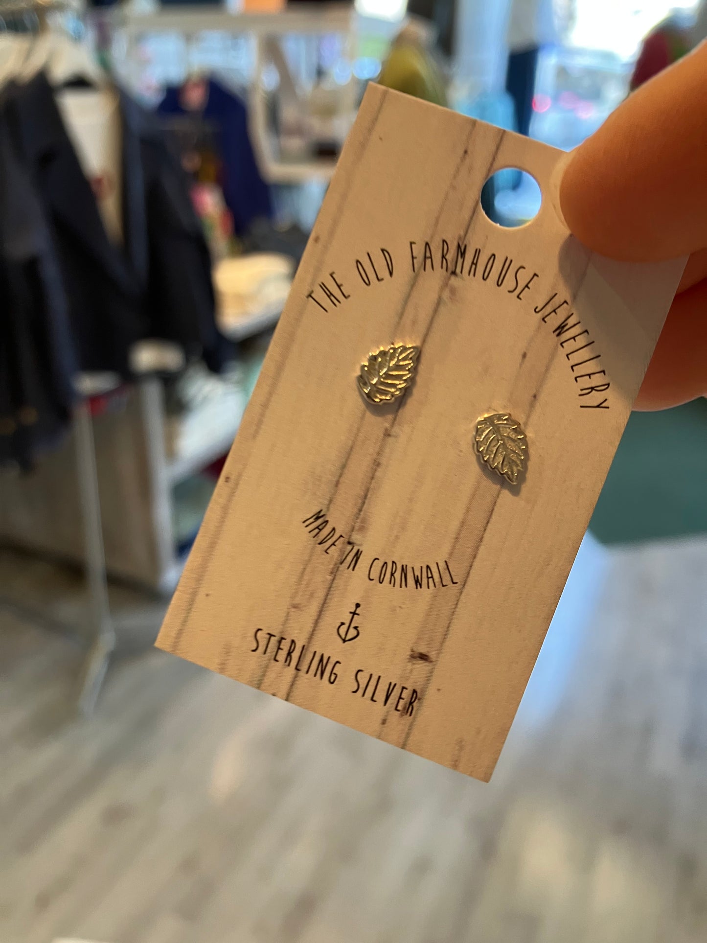 The Old Farmhouse mini studs - sterling silver