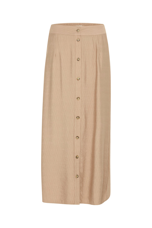 Fransa Dita Skirt in silver mink