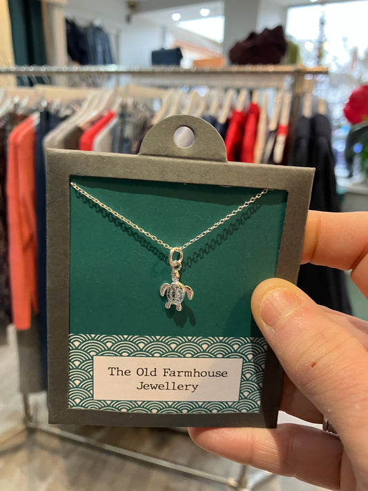 The Old Farmhouse rockpool charm necklace