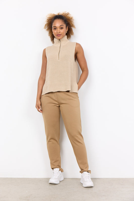 Soya Concept Julia stone layering vest knit