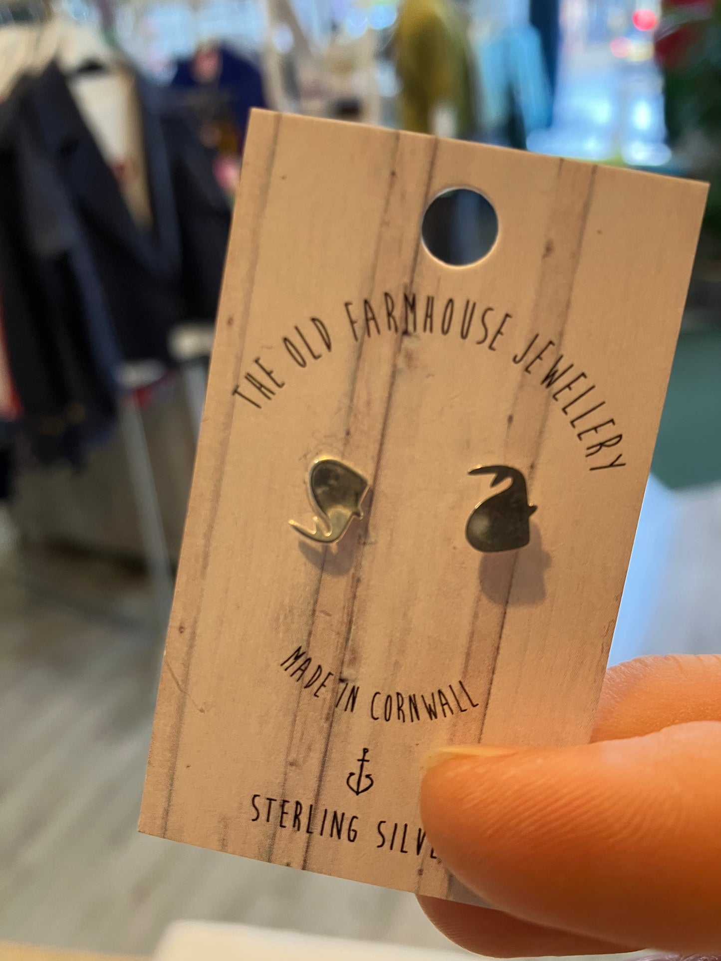 The Old Farmhouse mini studs - sterling silver