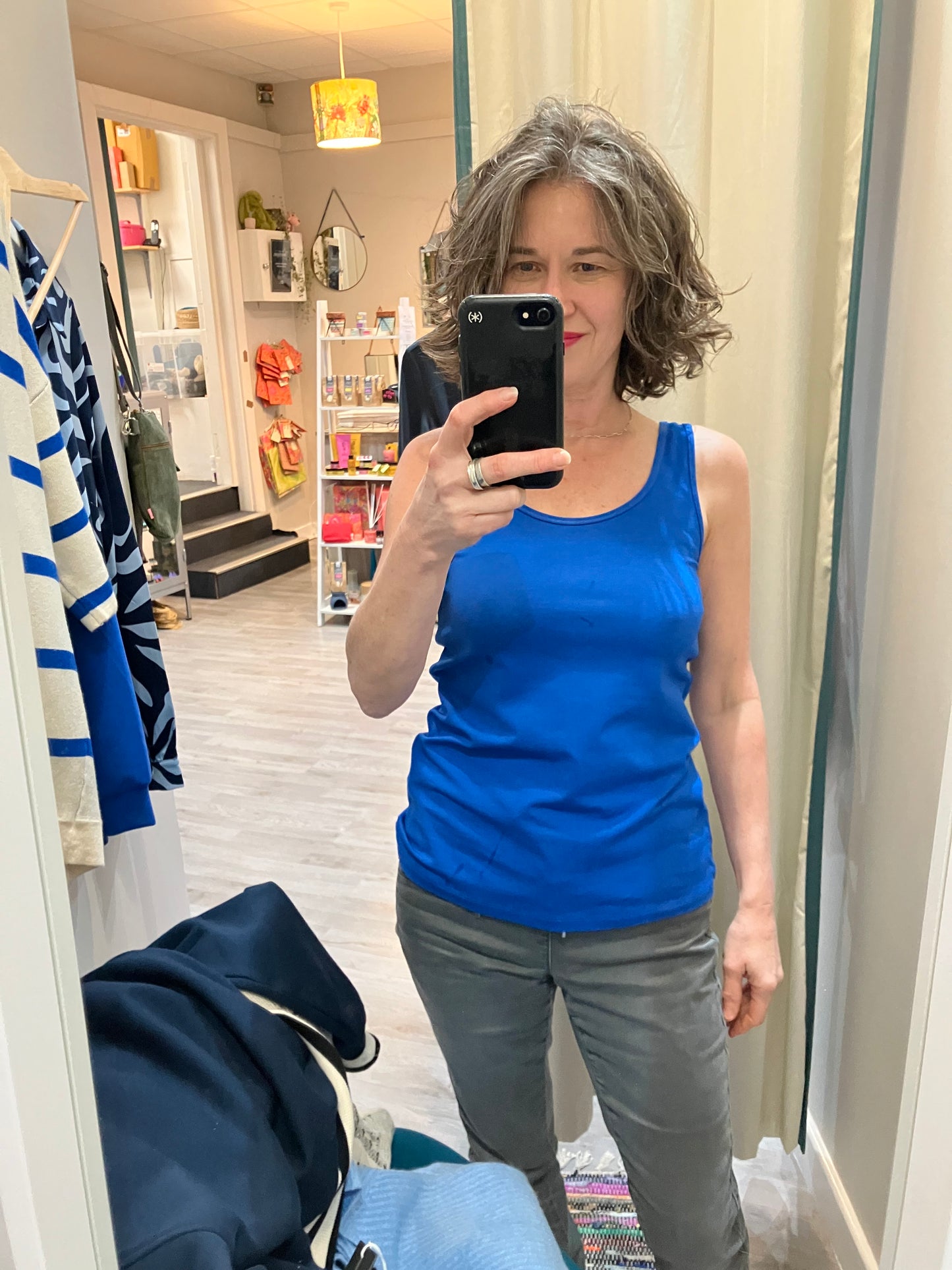 Yest Gerriette essential cobalt vest top