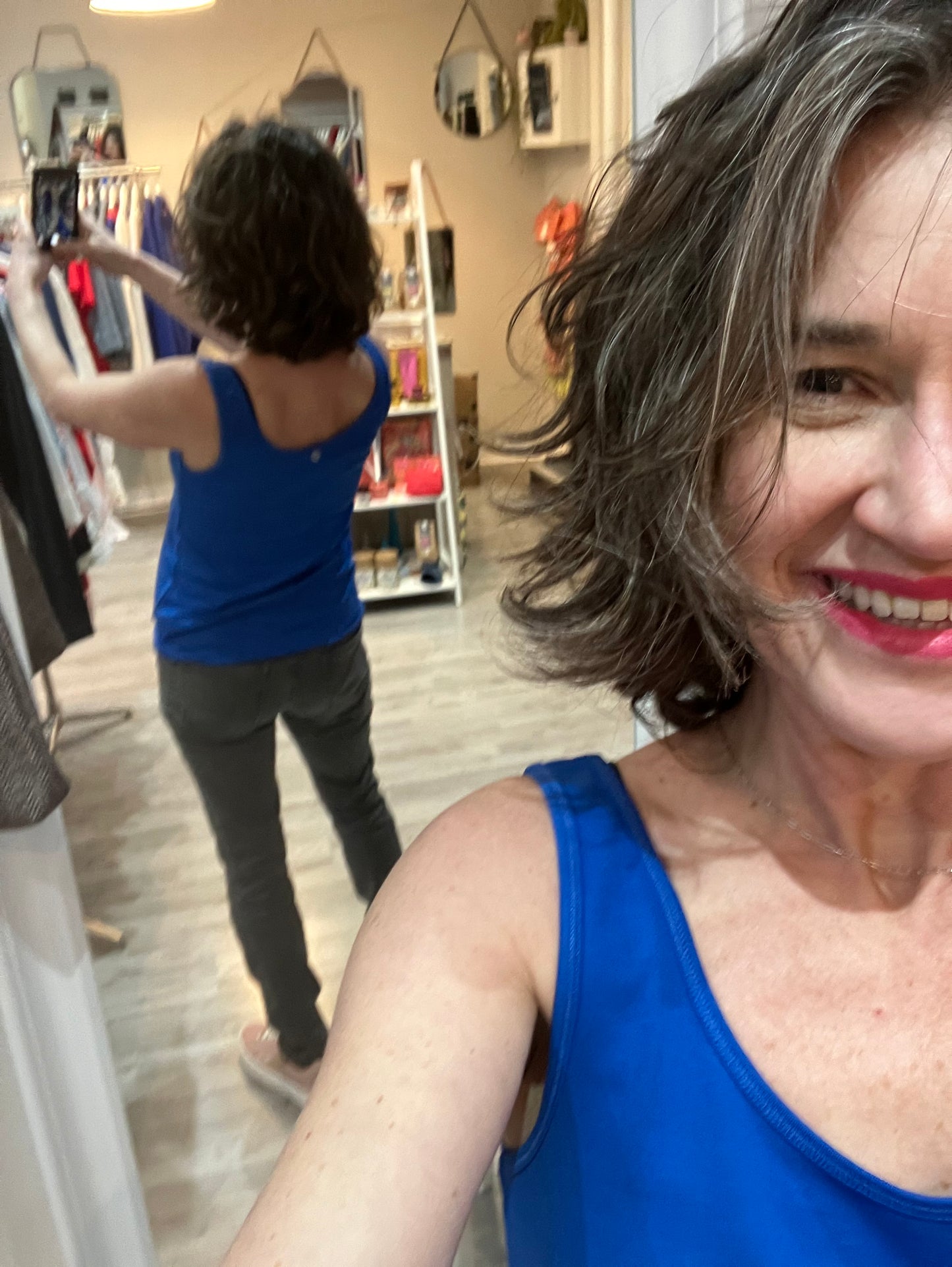 Yest Gerriette essential cobalt vest top