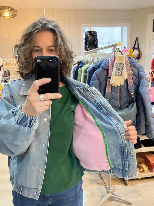 Numph Nudenima jacket with fleece inner