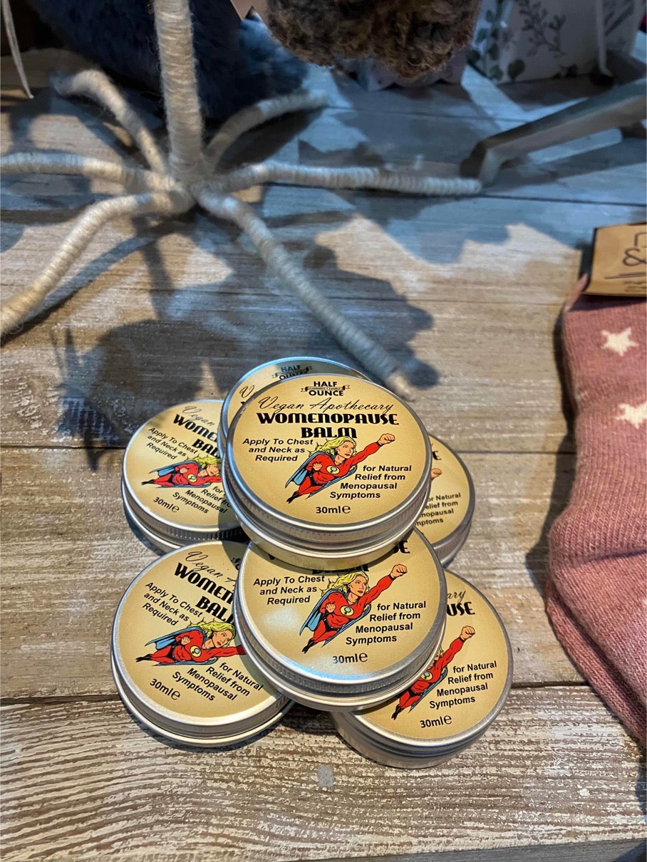 Menopause Balm - vegan, natural hot flush balm