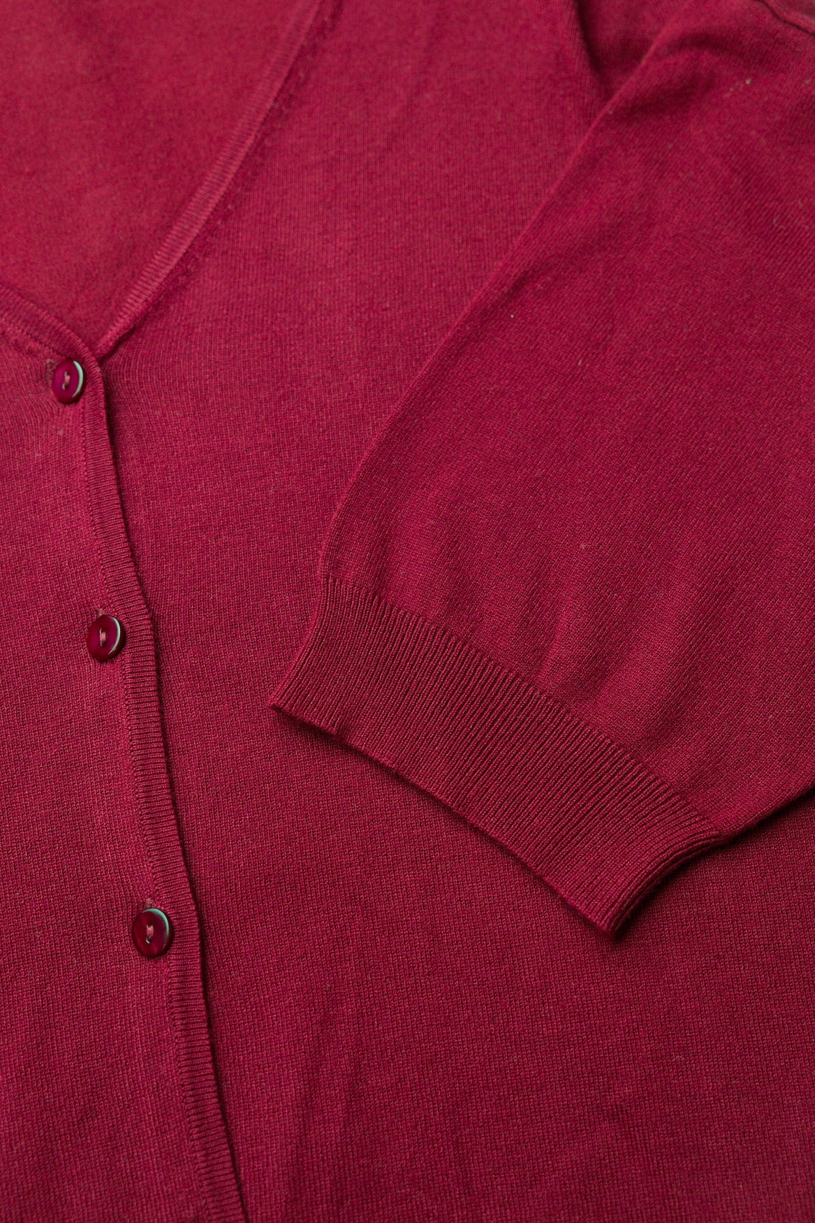 Yest Reem burgundy wine cardigan