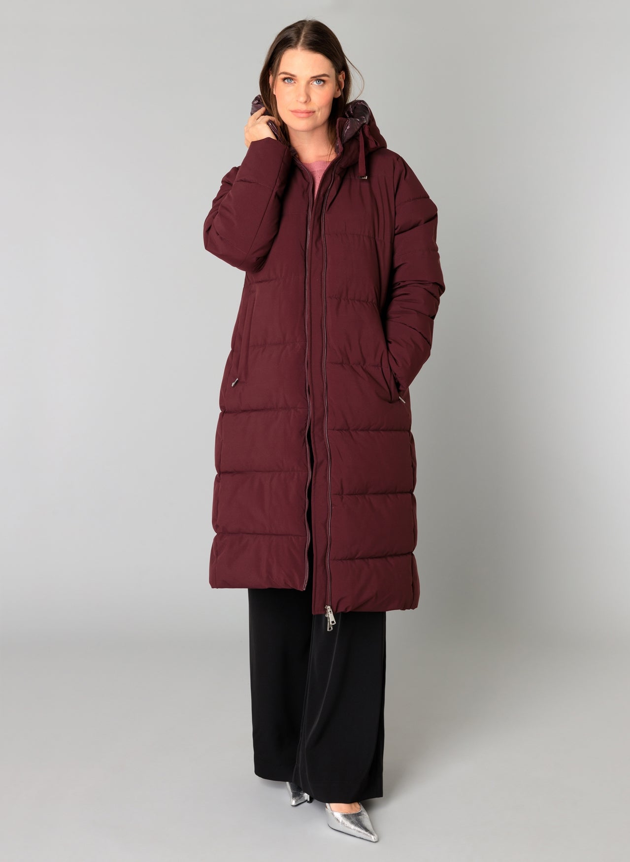 Yest Zara winter coat in Port
