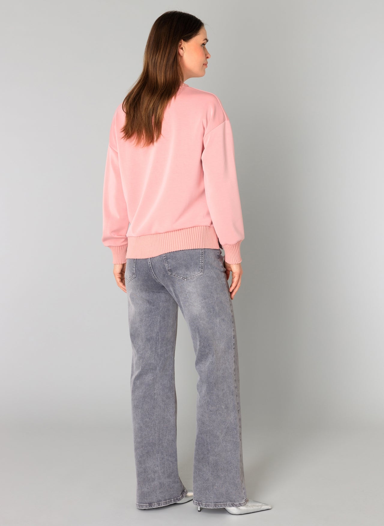 Yest Nele sweatshirt in rose pink