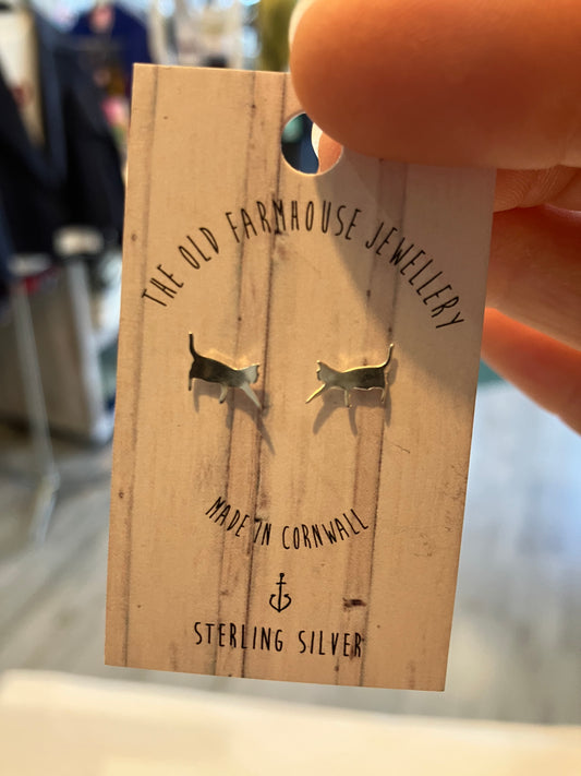 The Old Farmhouse mini studs - sterling silver