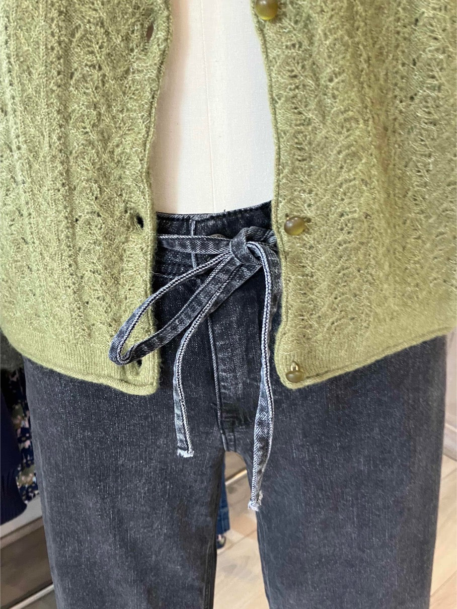 Lily & Me Marly tank top in moss green