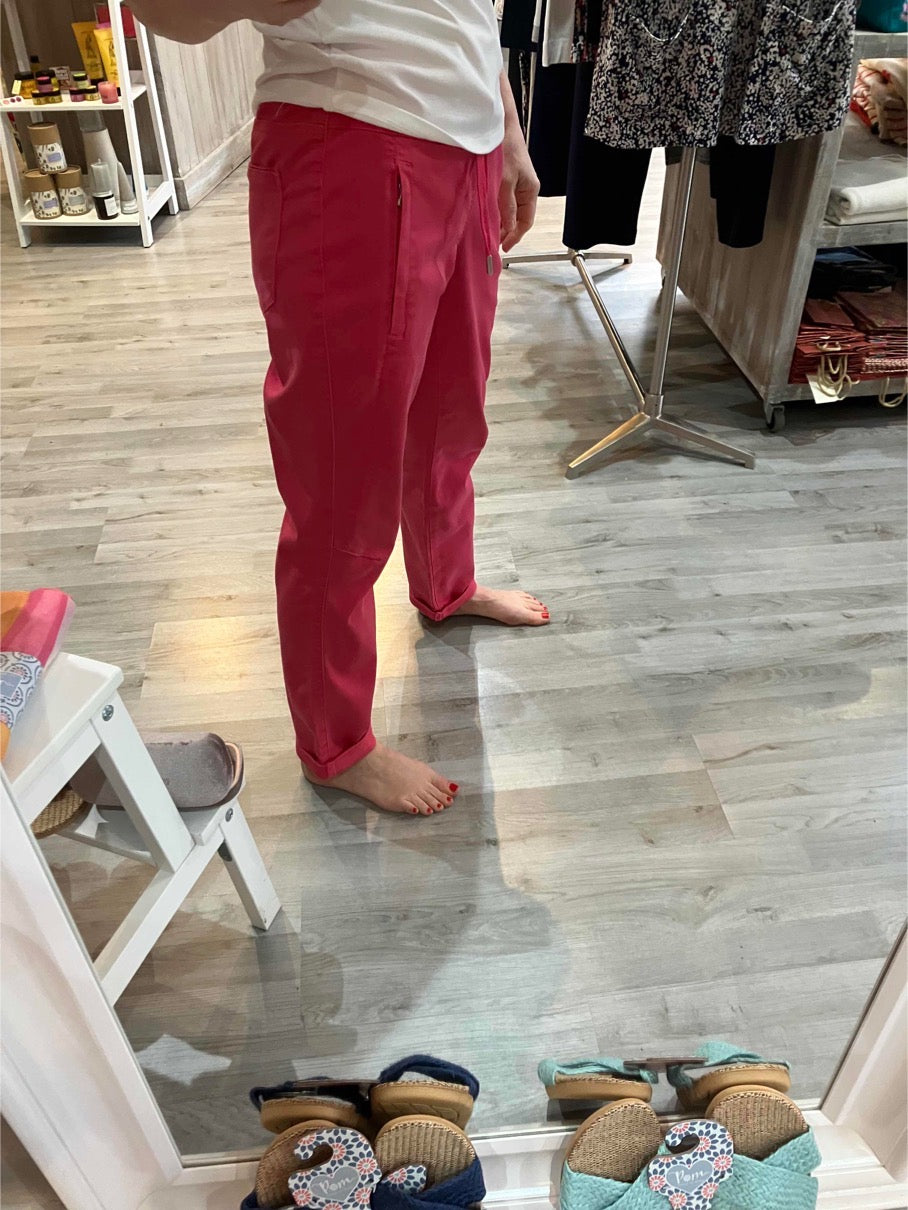 Red Button Tessy trousers in raspberry