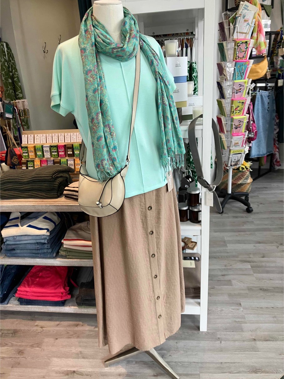Yest Sahand top in minty blue
