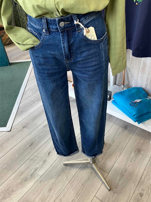 Red Button Caitlin side patch in dark stone