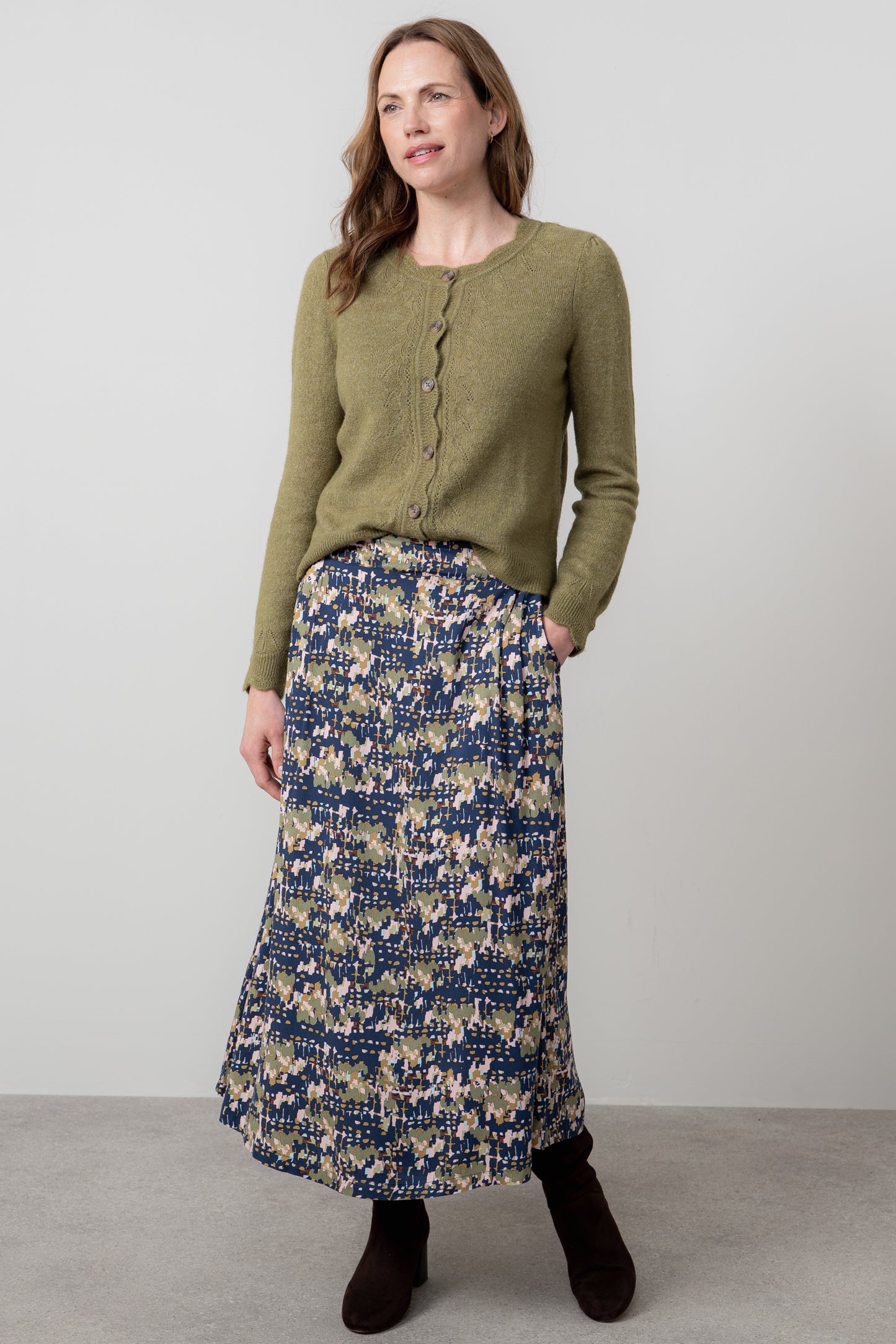 Lily & Me Alice skirt in clover