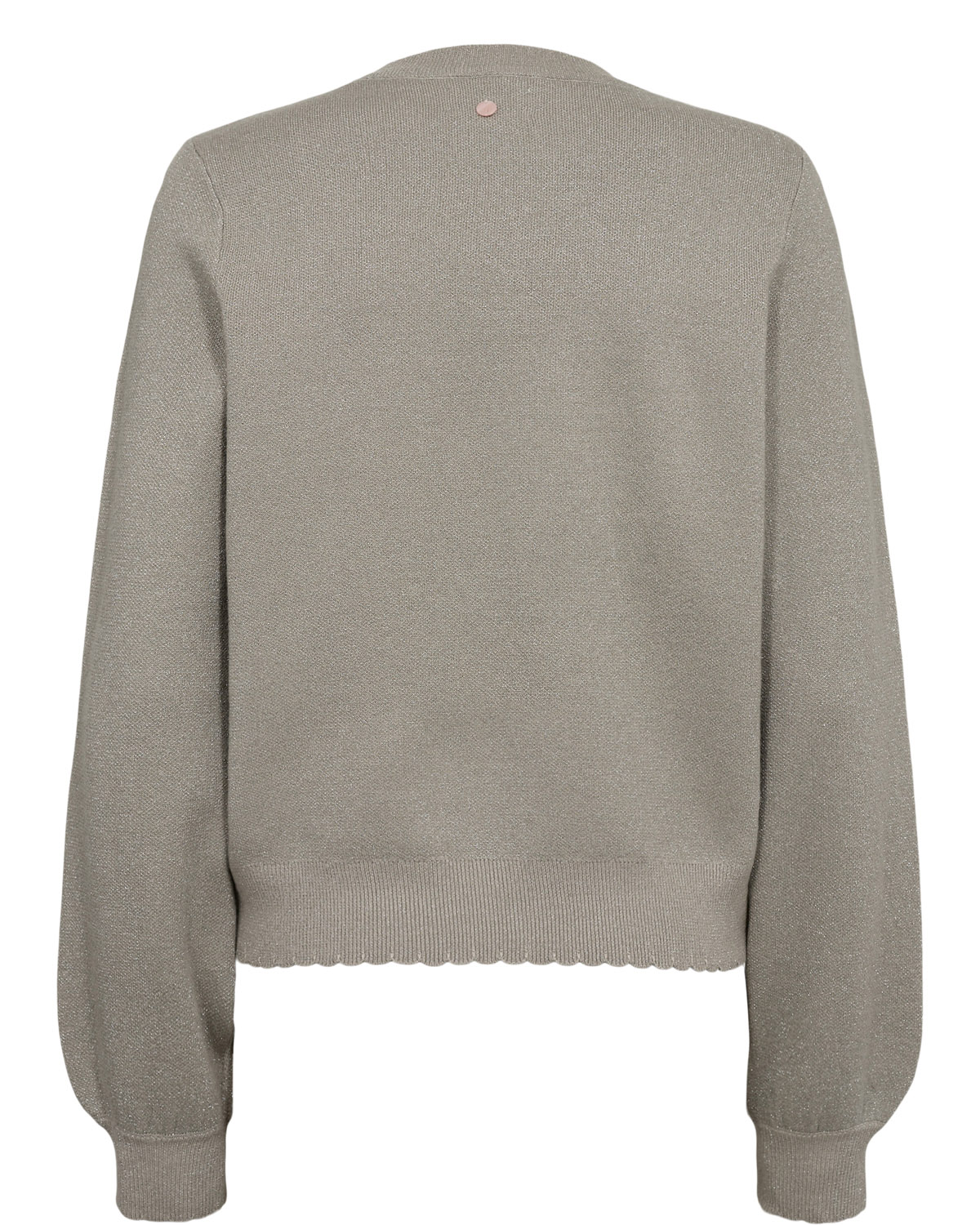 Numph Nubir sweater in grey morn