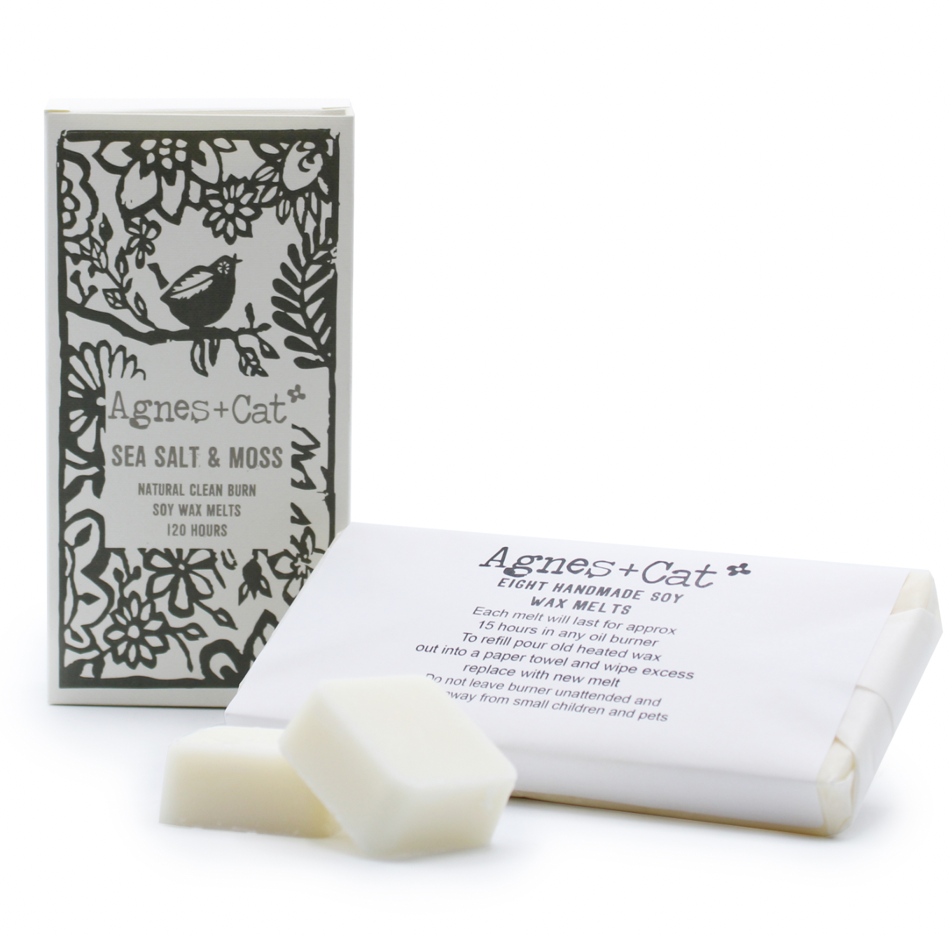 Agnes & Cat box of 8 wax melts