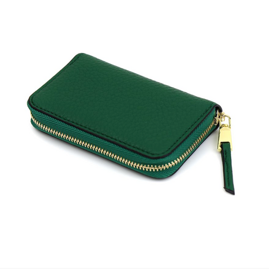 POM Emerald green mini purse