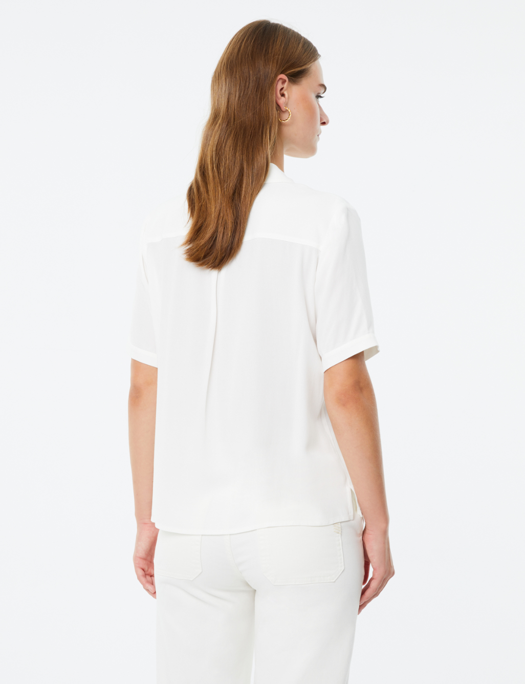 Paz Torras blouse in ecru white