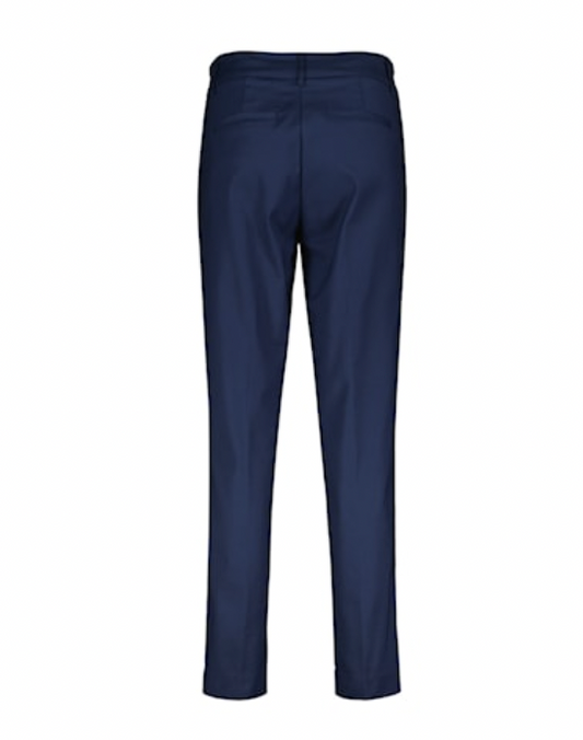 Red Button Diana cropped smart trouser in navy blue