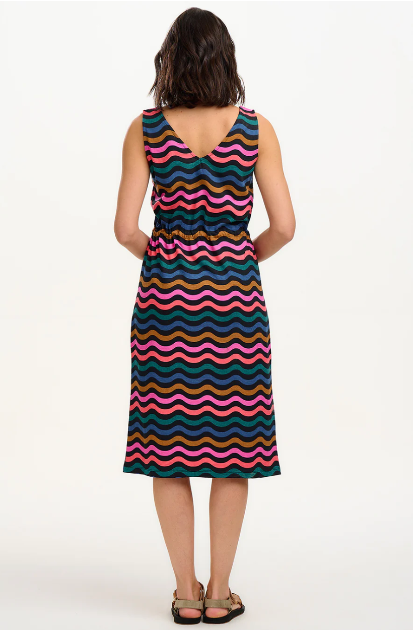 Sugarhill Brighton Gilly jersey midi dress
