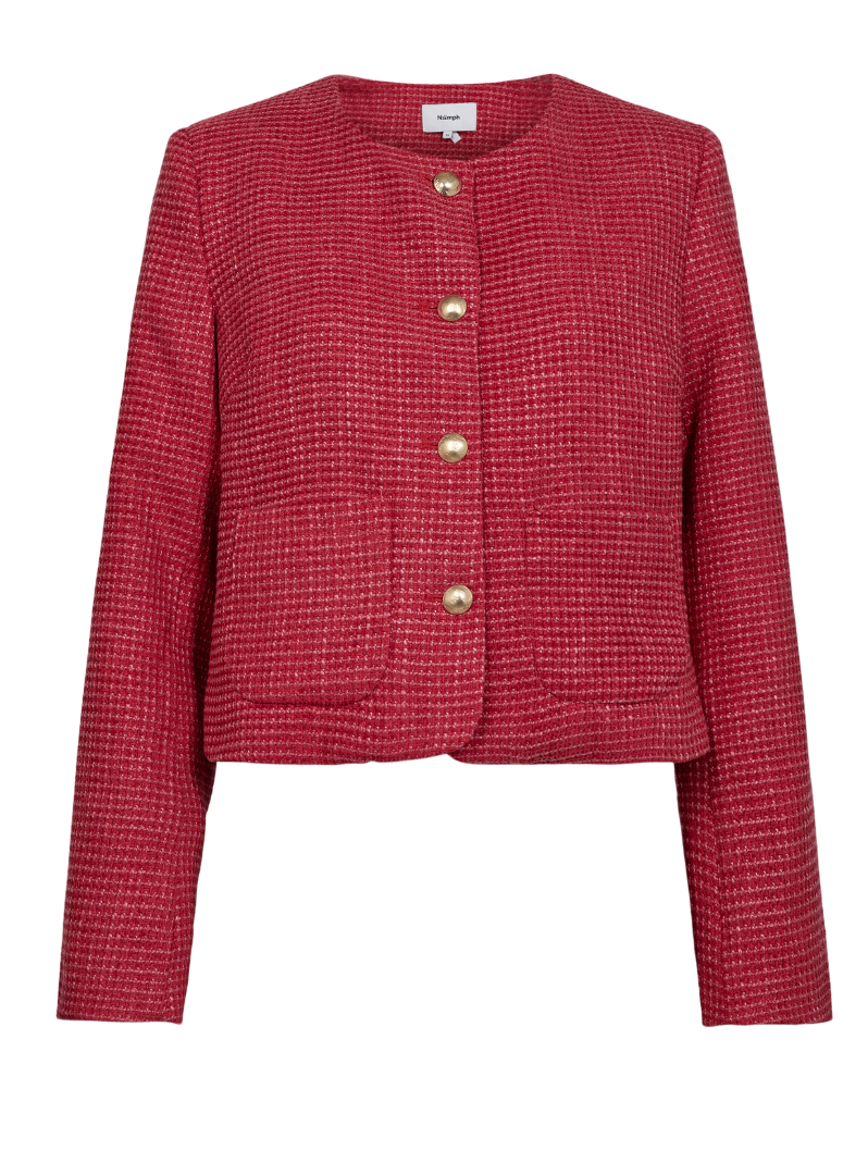Numph Nusaffron blazer in adrenaline rush