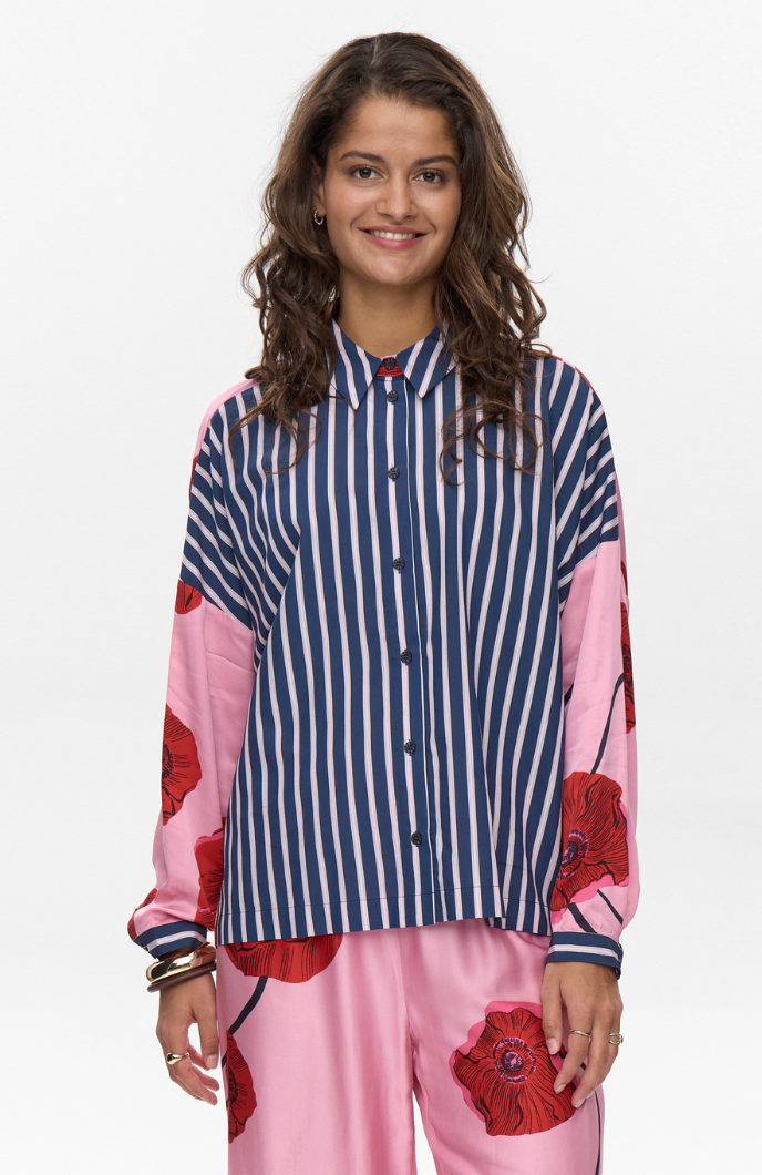 Numph Nujoelle shirt in orchid smoke
