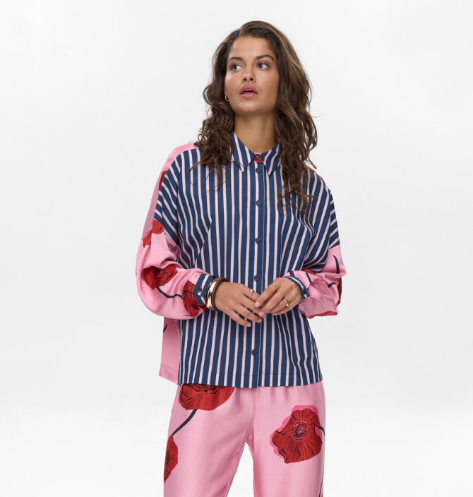 Numph Nujoelle shirt in orchid smoke
