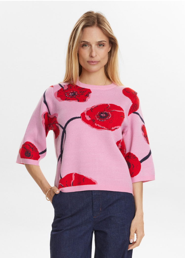 Numph Nuvaliant sweater in orchid smoke