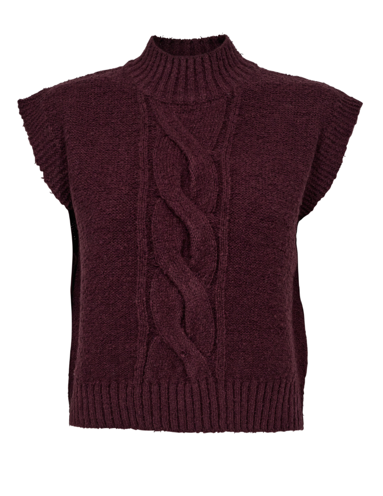 Numph Nucaly tank knit in winetasting