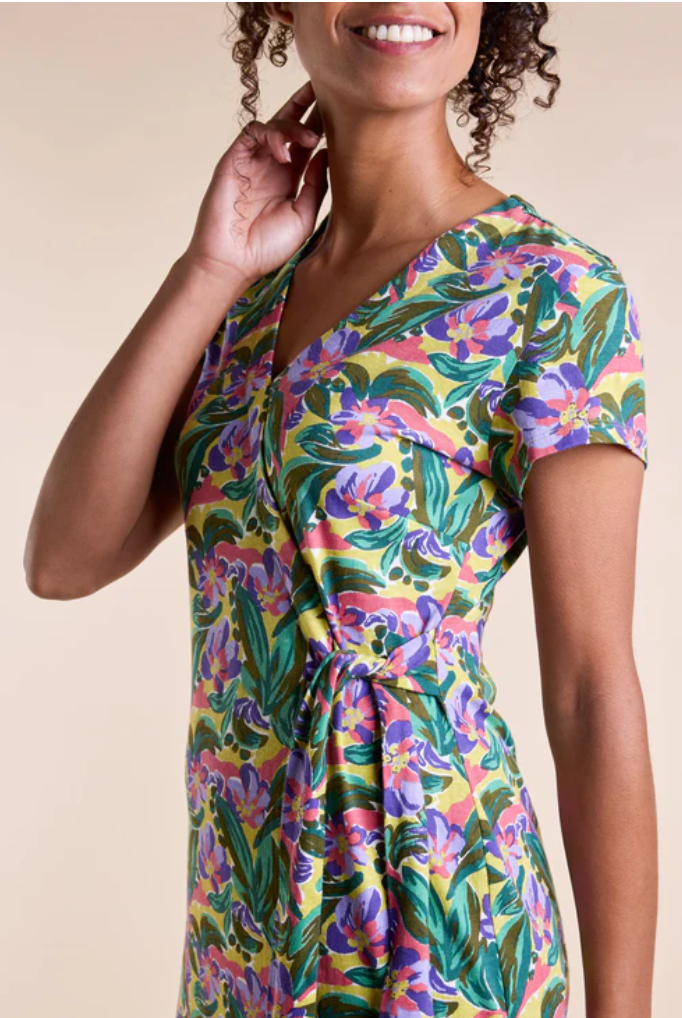 Nomads GOTS Organic cotton wrap dress