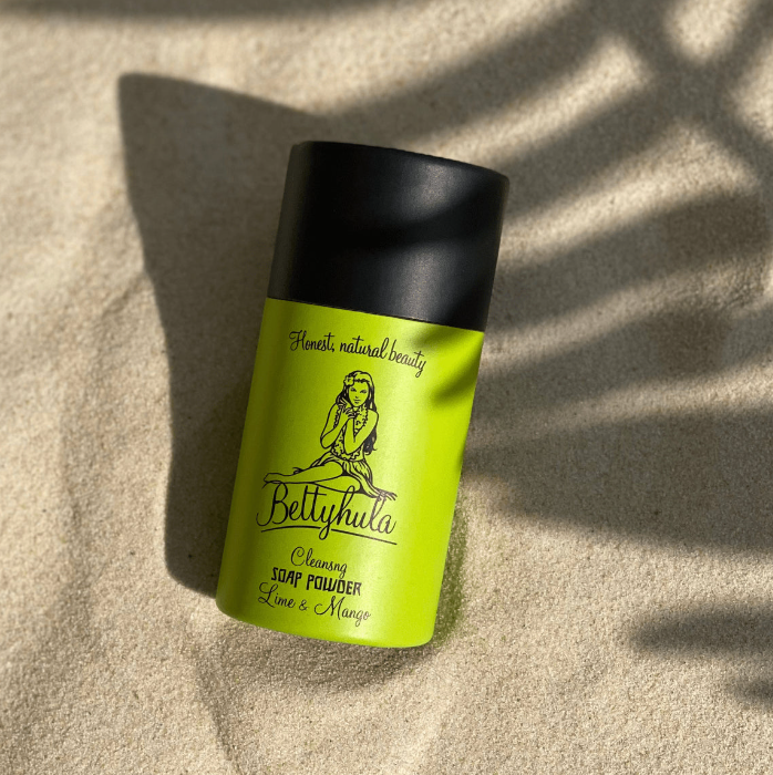 Betty Hula dry soap powder for hands lime and mango