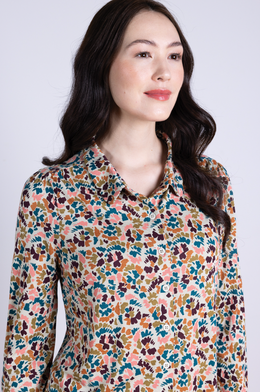 Nomads Ecovero jersey shirt in ecru