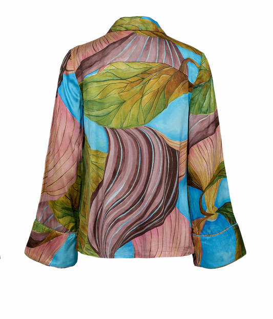 Numph Nujia blouse in aquarius