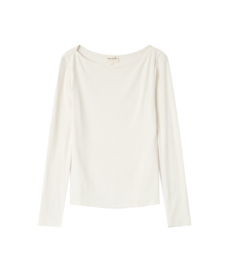 Grace & Mila Stanley top in ivory