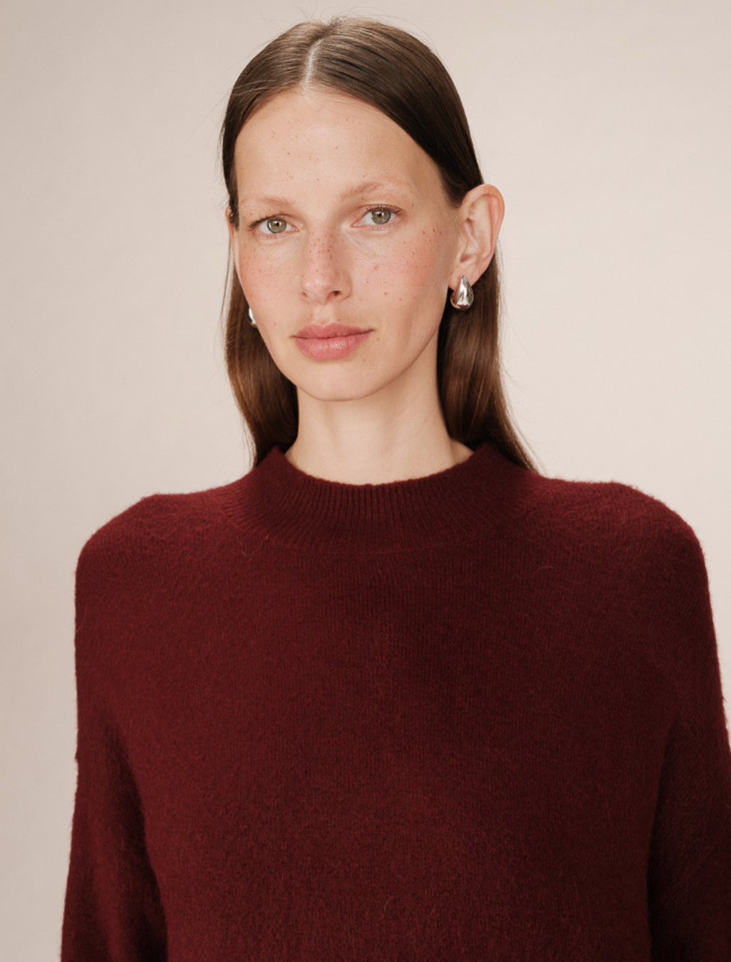Grace & Mila Salty sweater in bordeaux