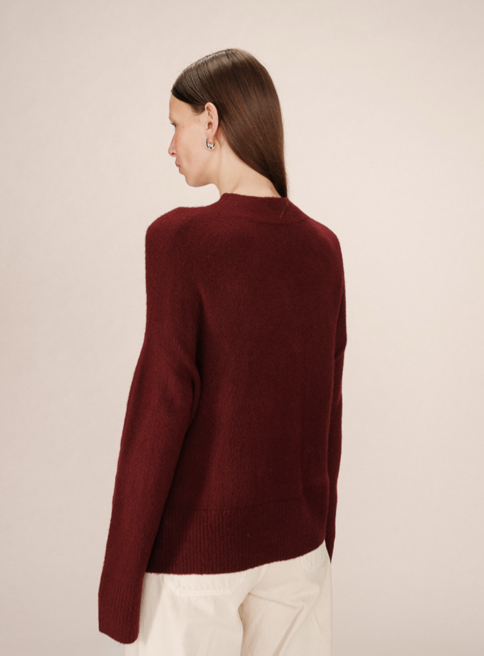 Grace & Mila Salty sweater in bordeaux