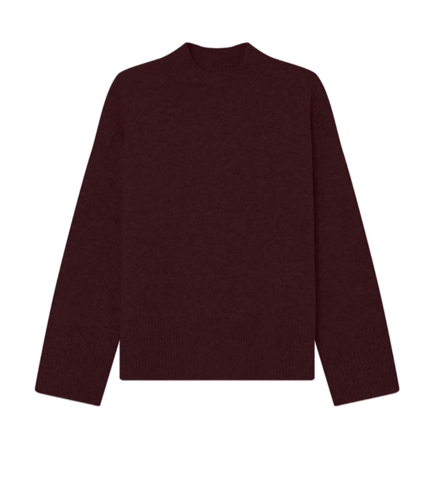 Grace & Mila Salty sweater in bordeaux