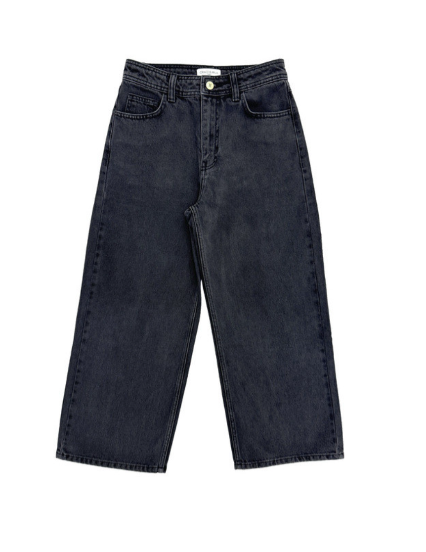 Grace & Mila Jonas black wash trousers