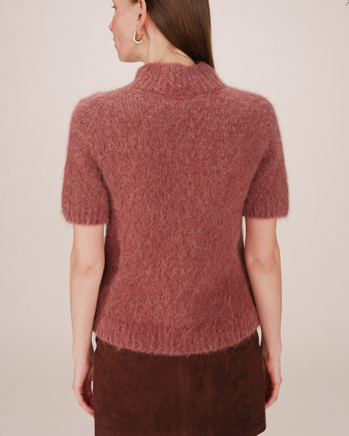 Grace & Mila Saule sweater in terracotta