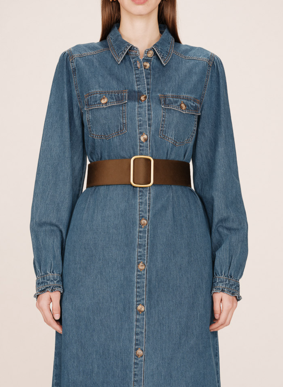 Grace & Mila Nelsie belt in forest green