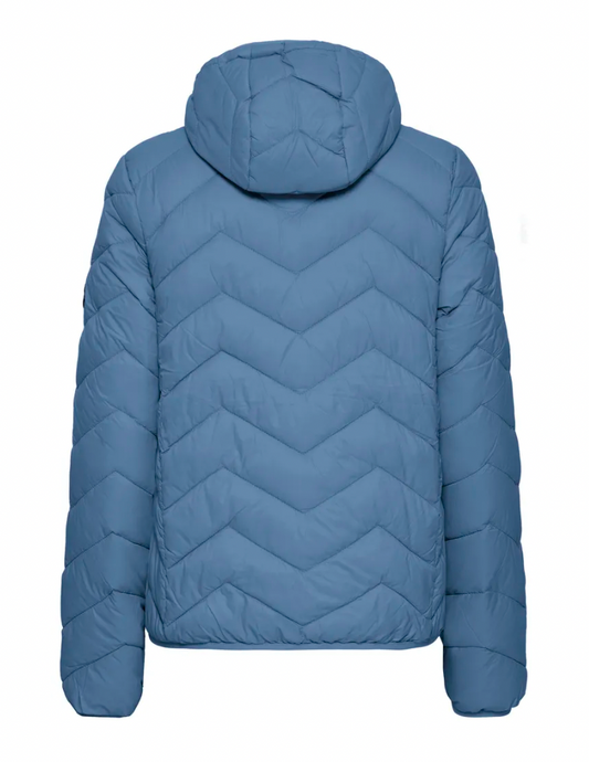 Fransa Padma jacket in Bering Sea blue
