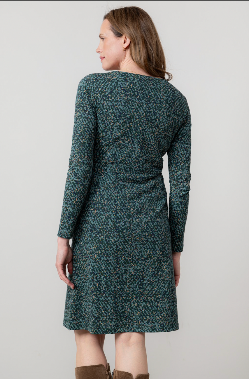 Lily & Me Halmore Alicia dress in green