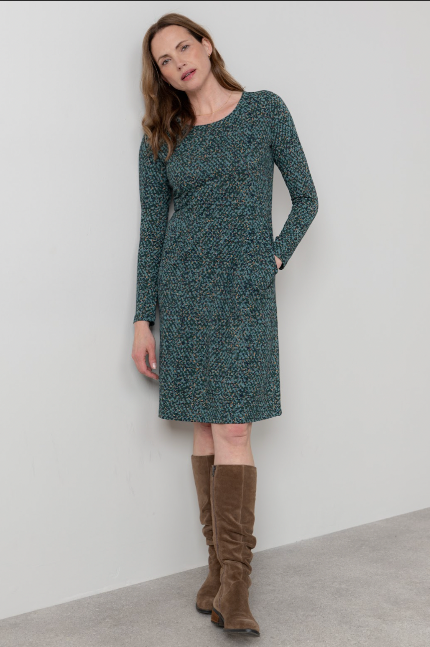 Lily & Me Halmore Alicia dress in green