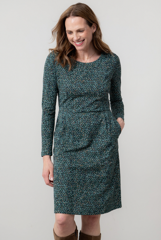 Lily & Me Halmore Alicia dress in green