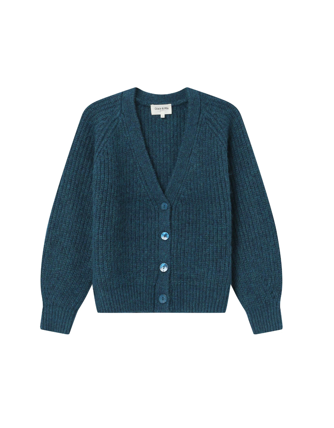 Grace & Mila Salude cardigan in emerald green