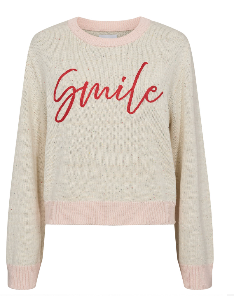 Numph Nuhappy sweater in pristine