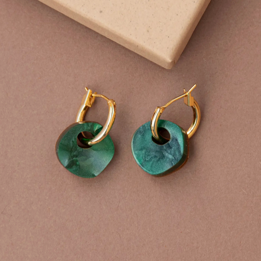 Pepper You Surround circle hoop earrings